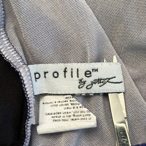 Profile™ By Gottex Swimsuit Size 10 1 Piece Mondrian - Picture 15 of 16